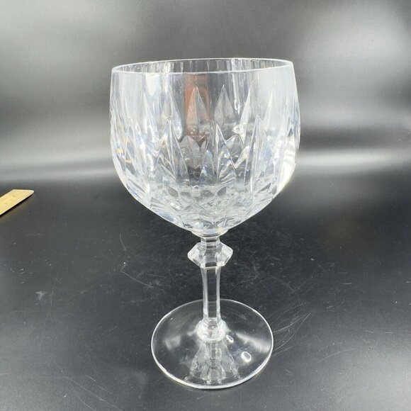 Gorham Crystal LA SCALA Clear Drinking Glass Stemware Goblet Single Glass 6.5in - Picture 9 of 16